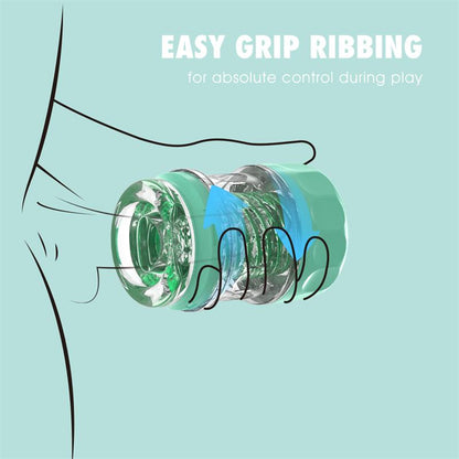 CHISA - SPIRAL SUPPLE MASTURBATOR GREEN