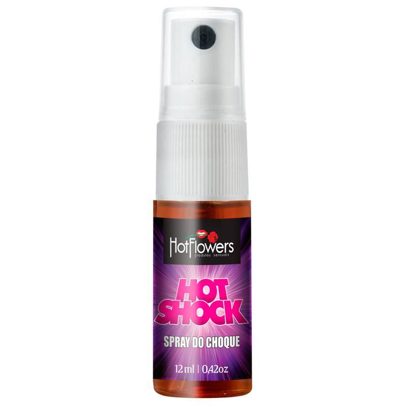 HOT FLOWERS - SPRAY LIQUID VIBRATOR HOT SHOCK 12 ML