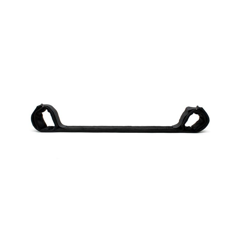BONDAGE PLAY - SPREADER BAR WITH 2 CUFFS BLACK