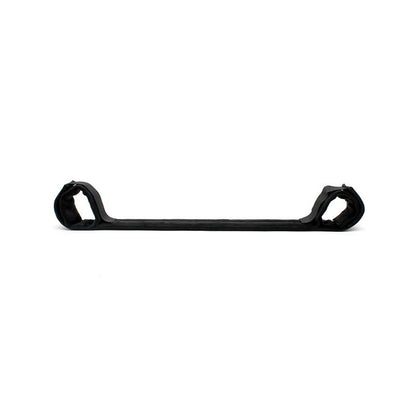 BONDAGE PLAY - SPREADER BAR WITH 2 CUFFS BLACK