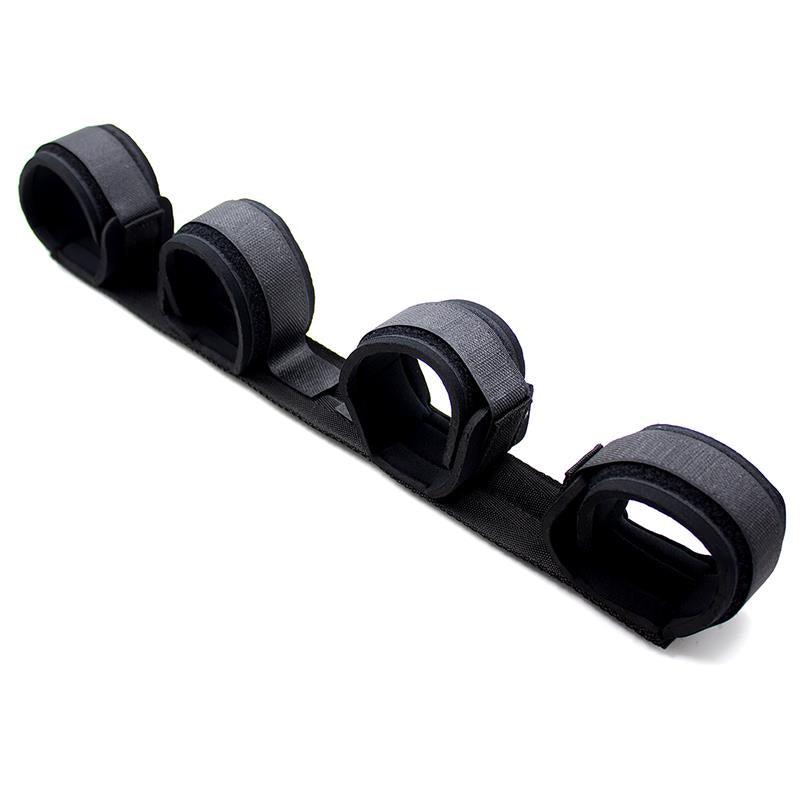 LATETOBED BDSM LINE - SPREADER BAR WITH RIGID BAR AND SOFT CUFFS