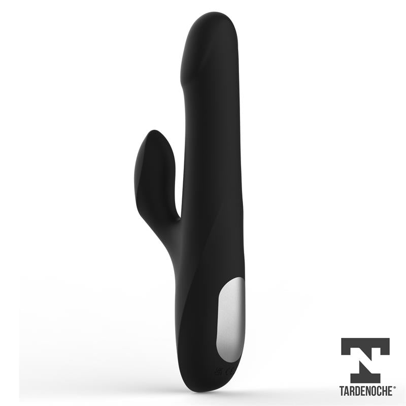 TARDENOCHE - SQUIDY VIBE WITH THRUSTING MOVEMENT AND ROTATING BEADS USB SILICONE