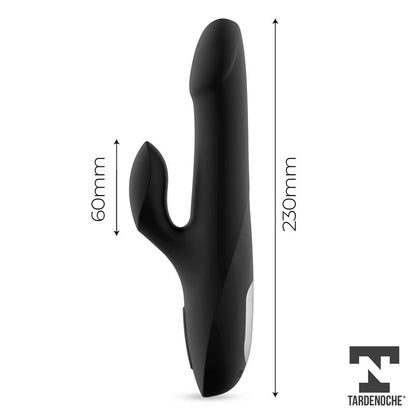TARDENOCHE - SQUIDY VIBE WITH THRUSTING MOVEMENT AND ROTATING BEADS USB SILICONE