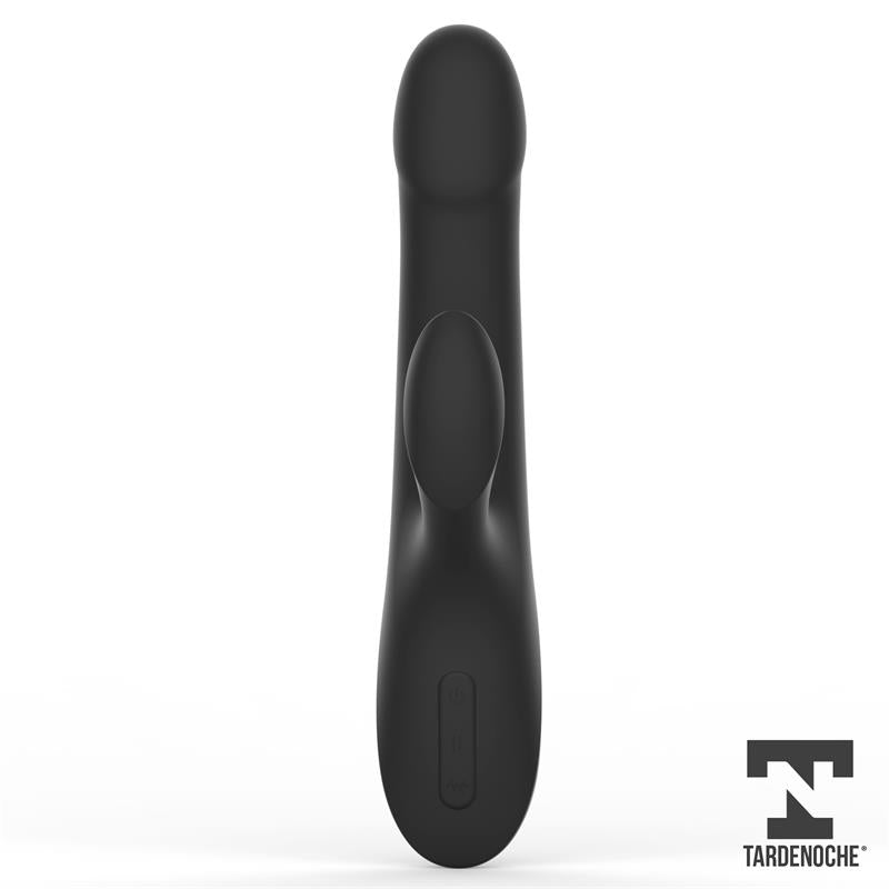 TARDENOCHE - SQUIDY VIBE WITH THRUSTING MOVEMENT AND ROTATING BEADS USB SILICONE