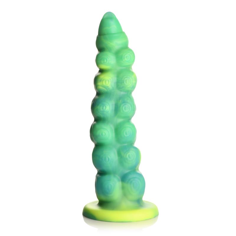 CREATURE COCKS - SQUIRMER THRUSTING AND VIBRATING DILDO WITH REMOTE SILICONE