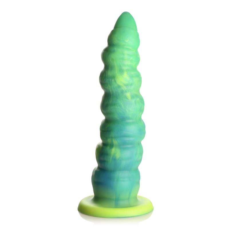 CREATURE COCKS - SQUIRMER THRUSTING AND VIBRATING DILDO WITH REMOTE SILICONE