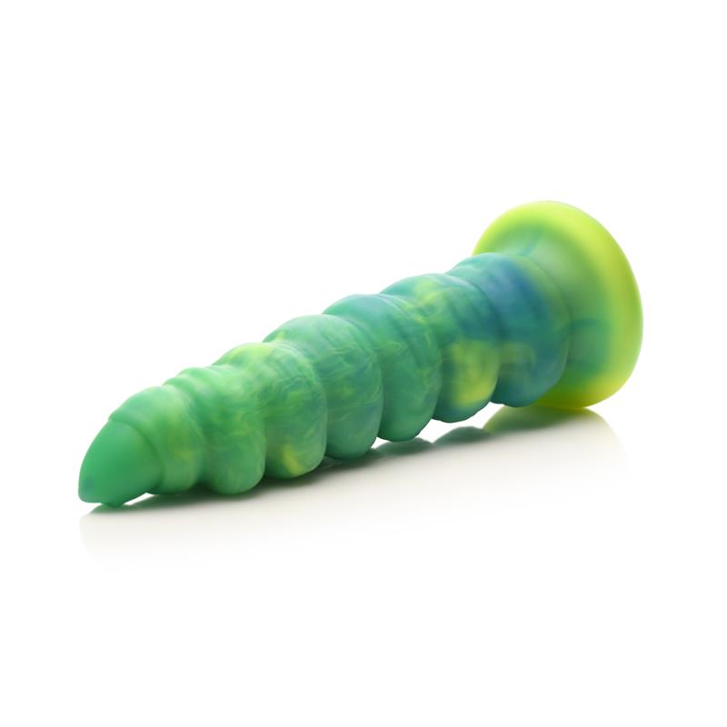 CREATURE COCKS - SQUIRMER THRUSTING AND VIBRATING DILDO WITH REMOTE SILICONE