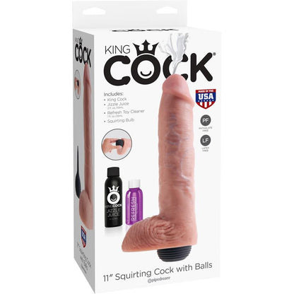 KING COCK - SQUIRTING COCK WITH BALLS 11