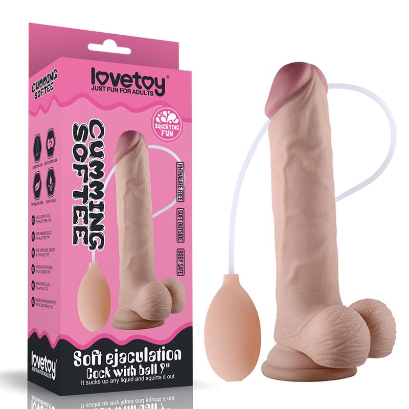 LOVETOY - SQUIRTING DILDO 9