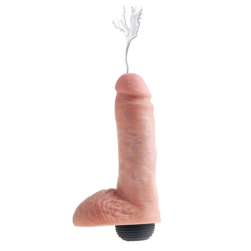 KING COCK - SQUIRTING REASLITIC DILDO 8