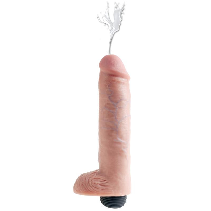 KING COCK - SQUIRTING REASLITIC DILDO WITH TESTICLES 10
