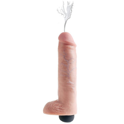 KING COCK - SQUIRTING REASLITIC DILDO WITH TESTICLES 10
