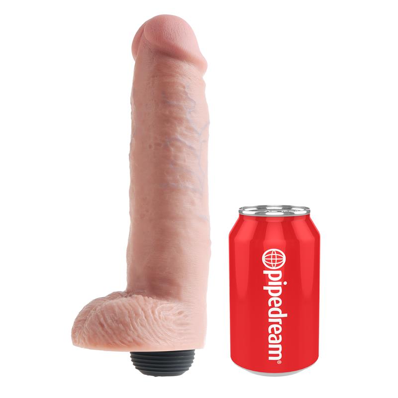 KING COCK - SQUIRTING REASLITIC DILDO WITH TESTICLES 10