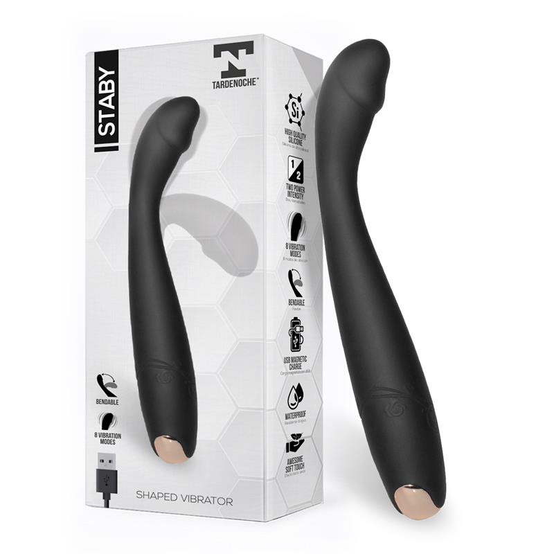TARDENOCHE - STABY SILICONE VIBE FLEXIBLE-BENDABLE