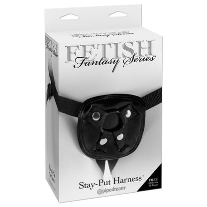 FETISH FANTASY HARNESS - STAY-PUT HARNESS BLACK