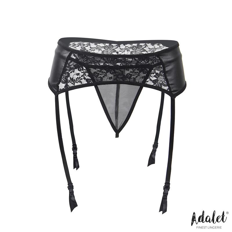 ADALET LINGERIE - STELLA LACE GARTER AND THONG SET