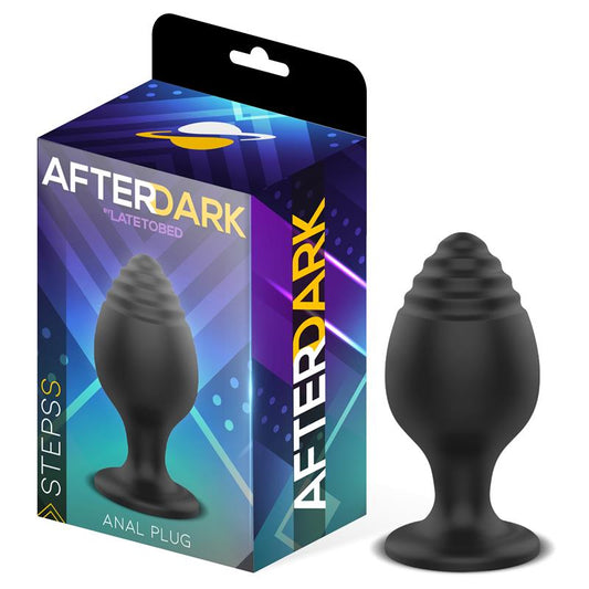 AFTERDARK - STEPS BUTT PLUG SILICONE SIZE S 6 CM X 3 CM