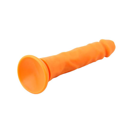 CHISA - STEVEN.R LIQUID SILICONE DILDO ORANGE 22.5CM