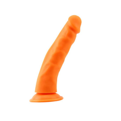 CHISA - STEVEN.R LIQUID SILICONE DILDO ORANGE 22.5CM