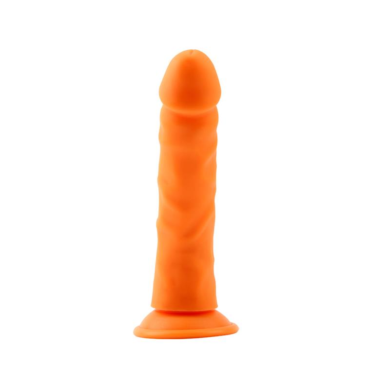 CHISA - STEVEN.R LIQUID SILICONE DILDO ORANGE 22.5CM