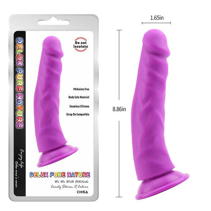 CHISA - STEVEN.R LIQUID SILICONE DILDO PURPLE 22.5CM