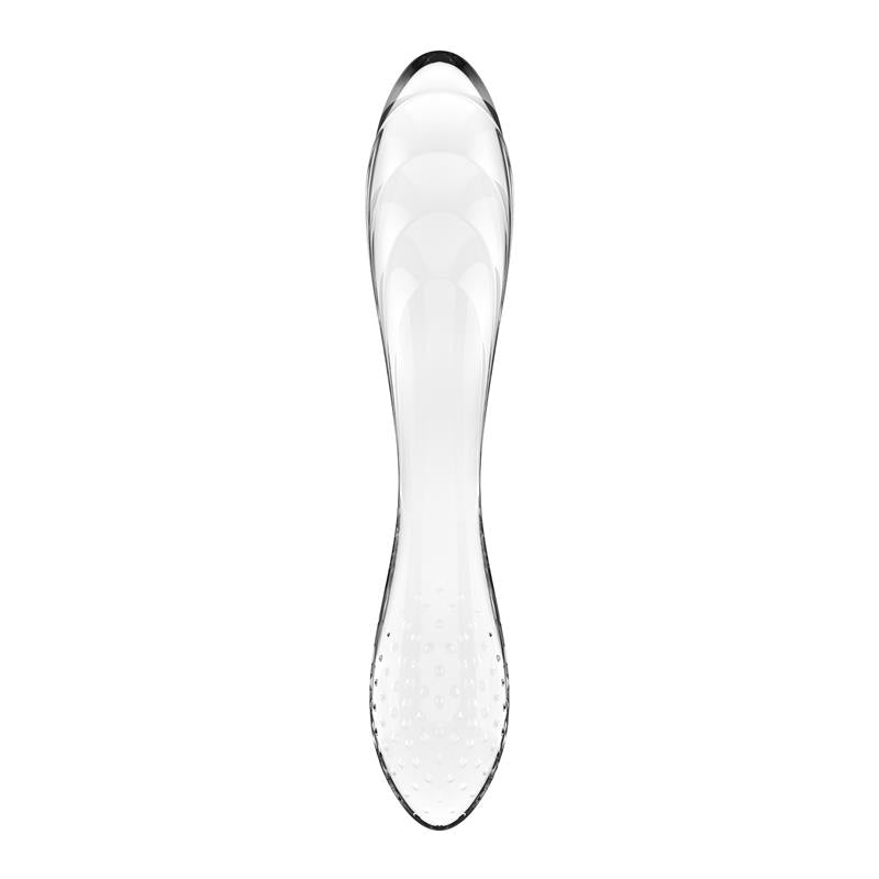 SATISFYER - ESTIMULADOR DE CRISTAL DAZZLING CRYSTAL 1 HOT AND COLD TRANSPARENTE