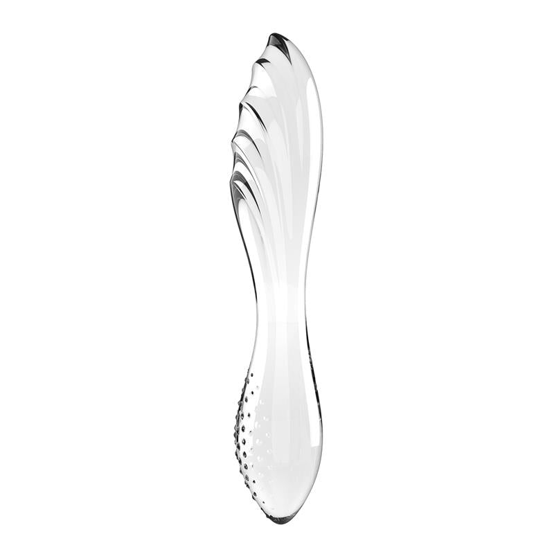 SATISFYER - ESTIMULADOR DE CRISTAL DAZZLING CRYSTAL 1 HOT AND COLD TRANSPARENTE