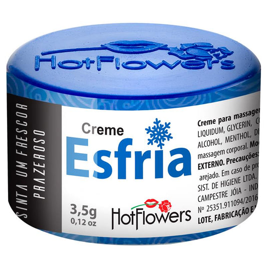 HOT FLOWERS - STIMULATING CREAM COLD EFFECT UNISEX