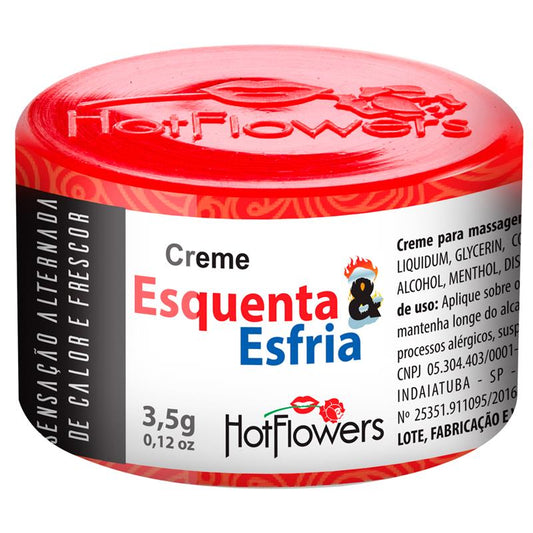 HOT FLOWERS - STIMULATING CREAM HEAT COLD EFFECT UNISEX