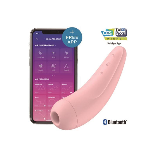 SATISFYER - STIMULATOR CURVY 2+ PINK