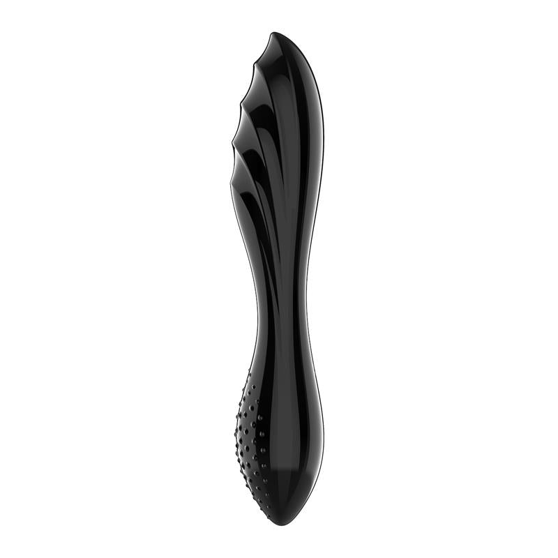 SATISFYER - STIMULATOR DAZZLING CRYSTAL 1 HOT AND COLD BLACK