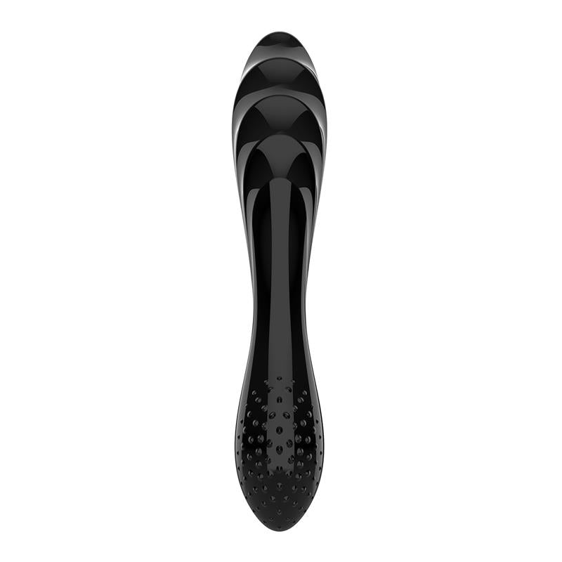 SATISFYER - STIMULATOR DAZZLING CRYSTAL 1 HOT AND COLD BLACK