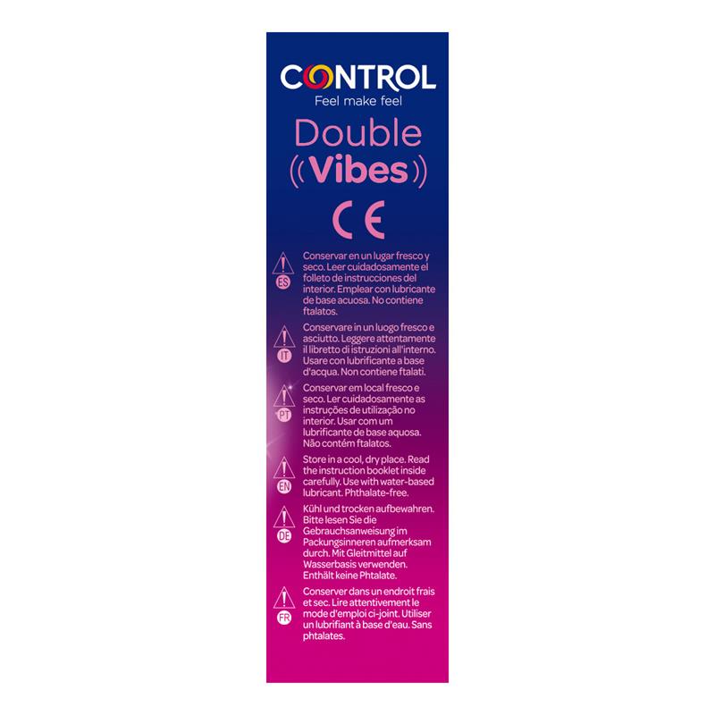 CONTROL - STIMULATOR DOUBLE VIBE 5