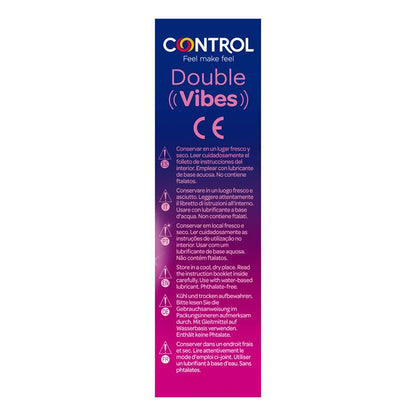 CONTROL - STIMULATOR DOUBLE VIBE 5