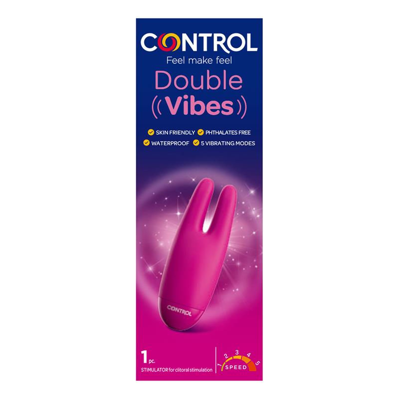 CONTROL - STIMULATOR DOUBLE VIBE 5