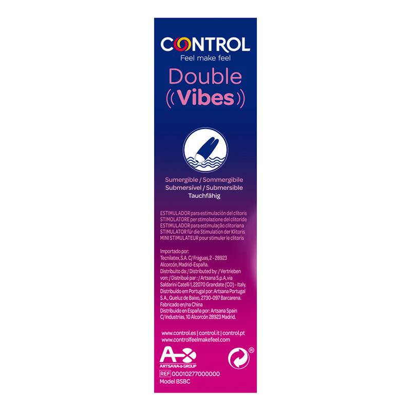CONTROL - STIMULATOR DOUBLE VIBE 5