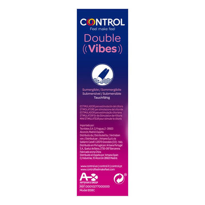 CONTROL - STIMULATOR DOUBLE VIBE 5