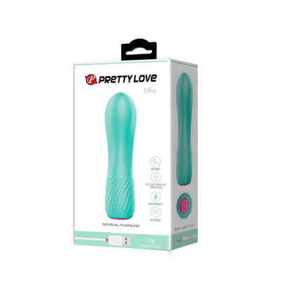 PRETTYLOVE - STIMULATOR ELFIN SILICONE 11.9 X 3 CM