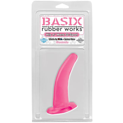BASIX RUBBER WORKS - STIMULATOR HIS AND HERS G SPOT PINK