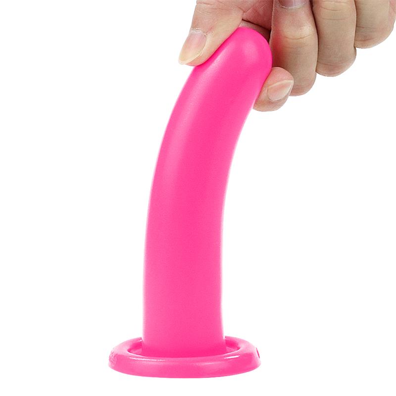 LOVETOY - STIMULATOR HOLY DONG 5.5 LIQUID SILICONE PINK