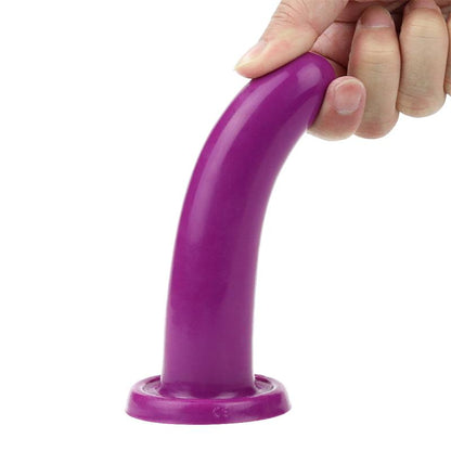 LOVETOY - STIMULATOR HOLY DONG 5.5 LIQUID SILICONE PURPLE