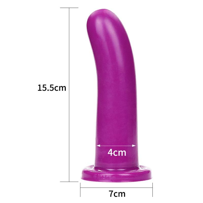 LOVETOY - STIMULATOR HOLY DONG 6 LIQUID SILICONE PURPLE