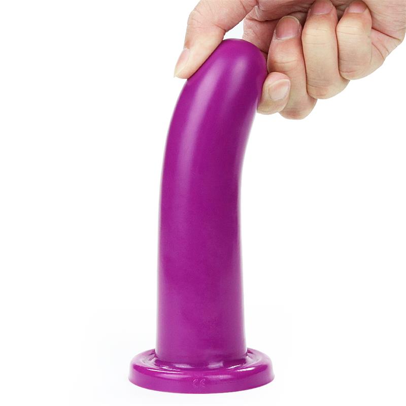 LOVETOY - STIMULATOR HOLY DONG 6 LIQUID SILICONE PURPLE