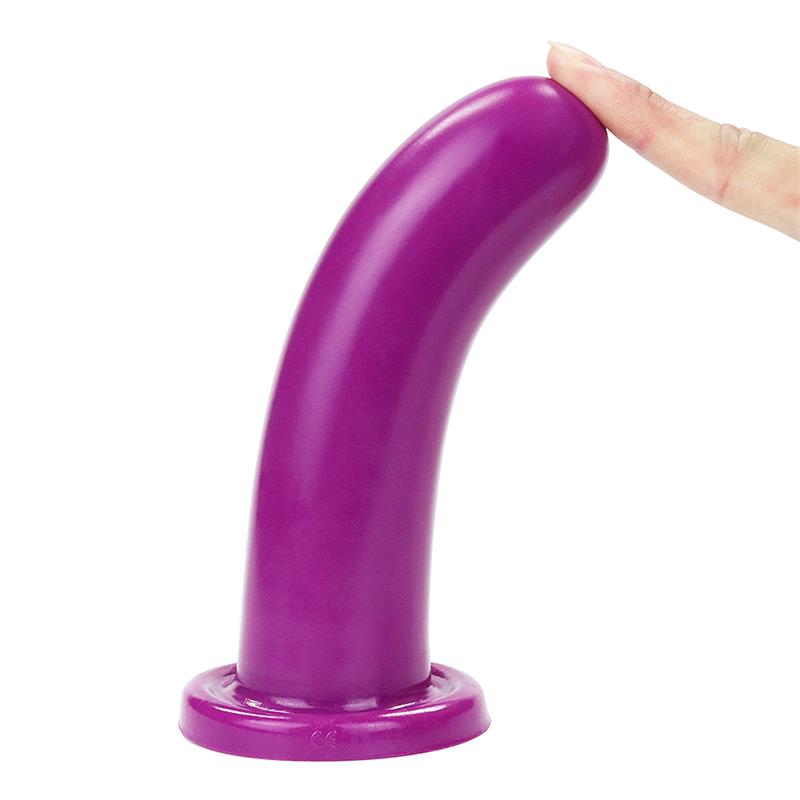 LOVETOY - STIMULATOR HOLY DONG 6 LIQUID SILICONE PURPLE