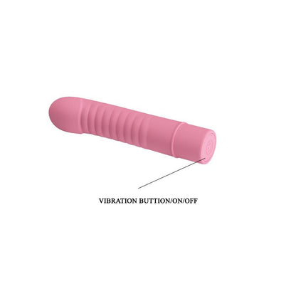 PRETTY LOVE - STIMULATOR MICK SILICONE PINK