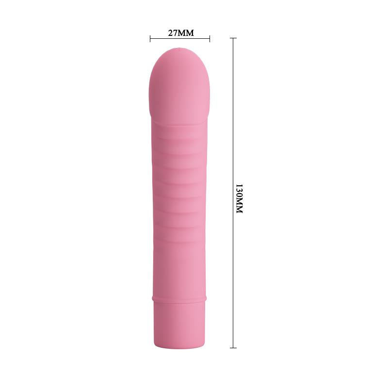 PRETTY LOVE - STIMULATOR MICK SILICONE PINK