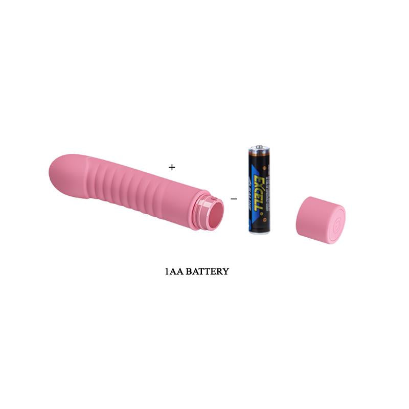PRETTYLOVE - STIMULATOR MICK SILICONE PINK