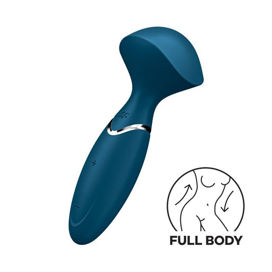 SATISFYER - STIMULATOR MINI WAND-ER BLUE
