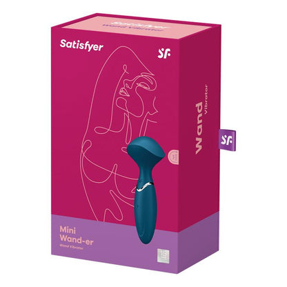 SATISFYER - STIMULATOR MINI WAND-ER BLUE