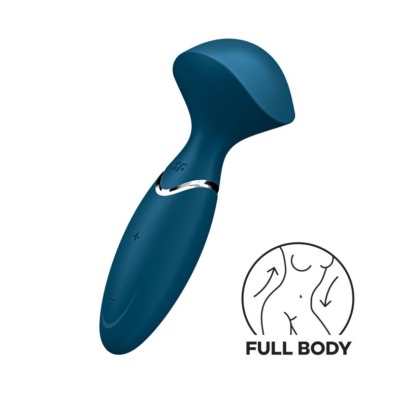 SATISFYER - STIMULATOR MINI WAND-ER BLUE
